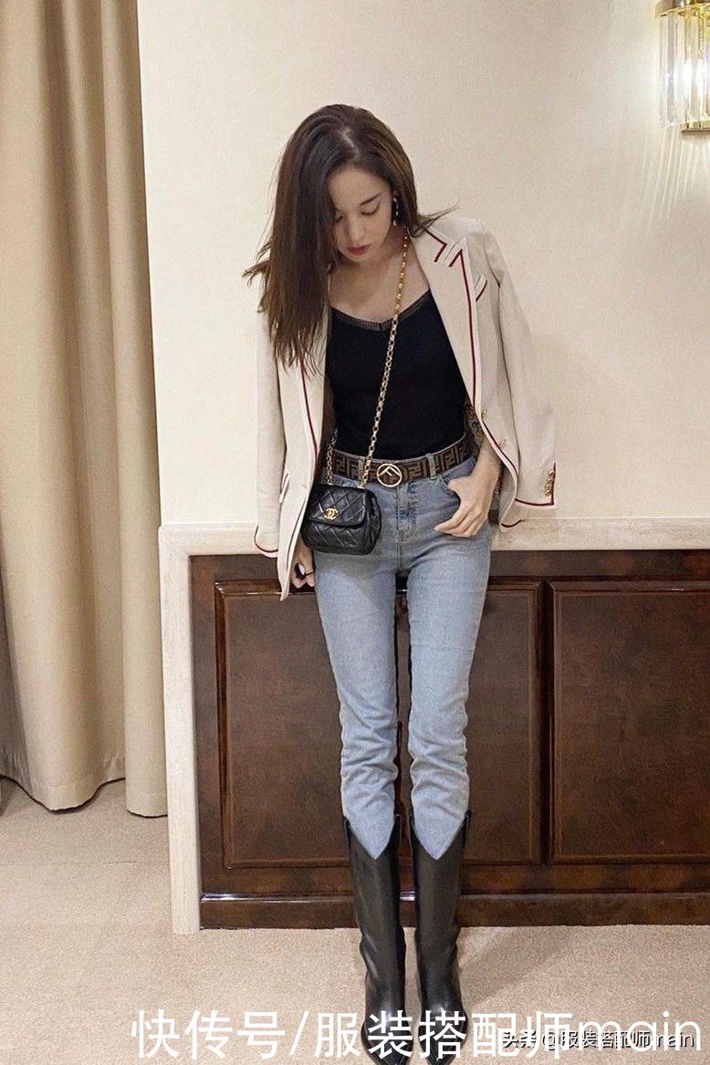 搭配|肉肉女生穿吊带显胖又显壮?那是你没看过这三个搭配思路