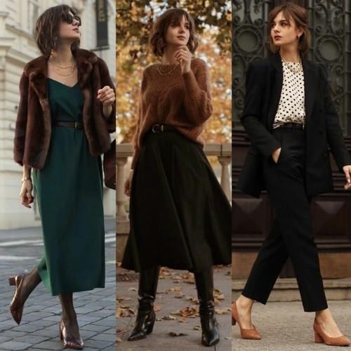  魅力|这才是女人该有的魅力，穿衣时髦不浮夸，基础款里打造高级气质感