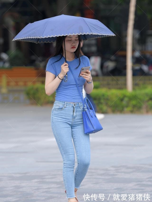 打底裤 穿着打底裤,露脚搭配很好看,很好看!