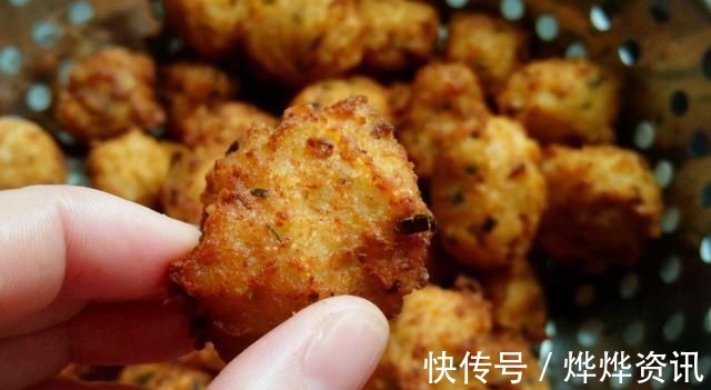 炸肉丸子，做好关键“2步”，丸子炸好酥脆美味，香味足无腥味