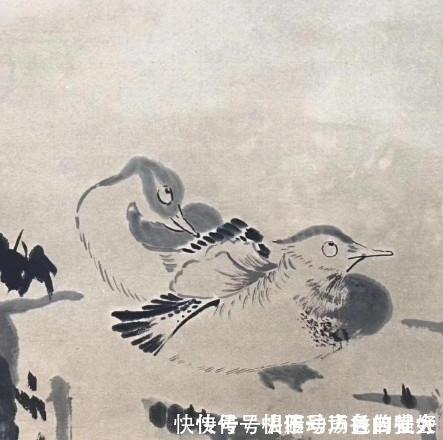 幅画$八大山人画一幅鸳鸯图,3500万起拍1.18亿天价成交