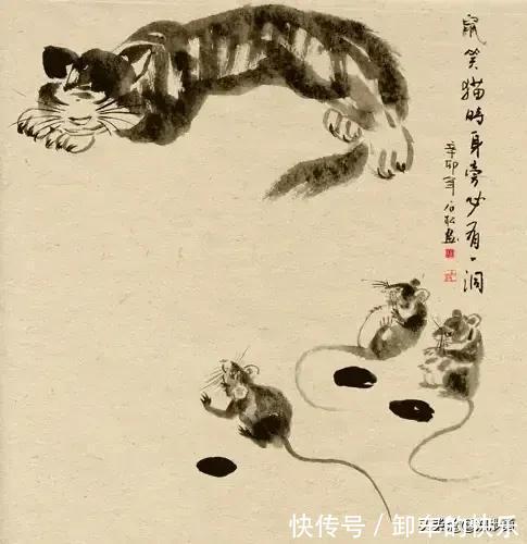 |搞笑的名言 老鼠嘲笑猫的时候，身旁必有（至少）一个洞