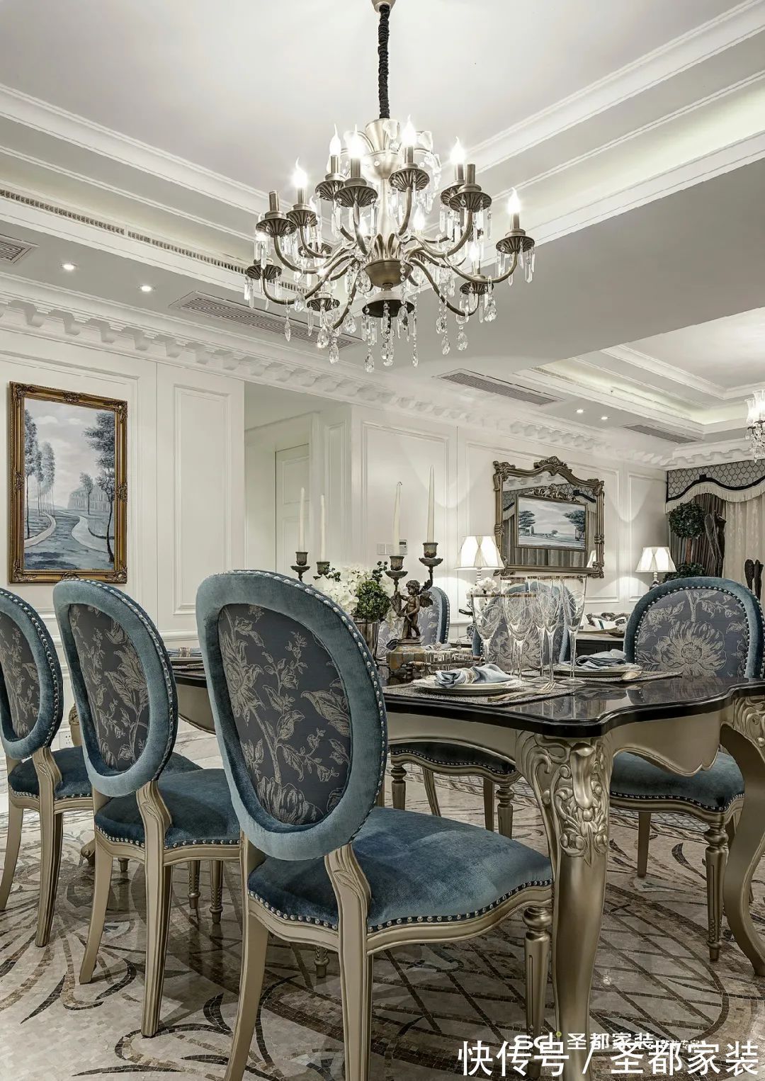 圣都|装修效果图：5套法式风家装惊喜上线，优雅不过时