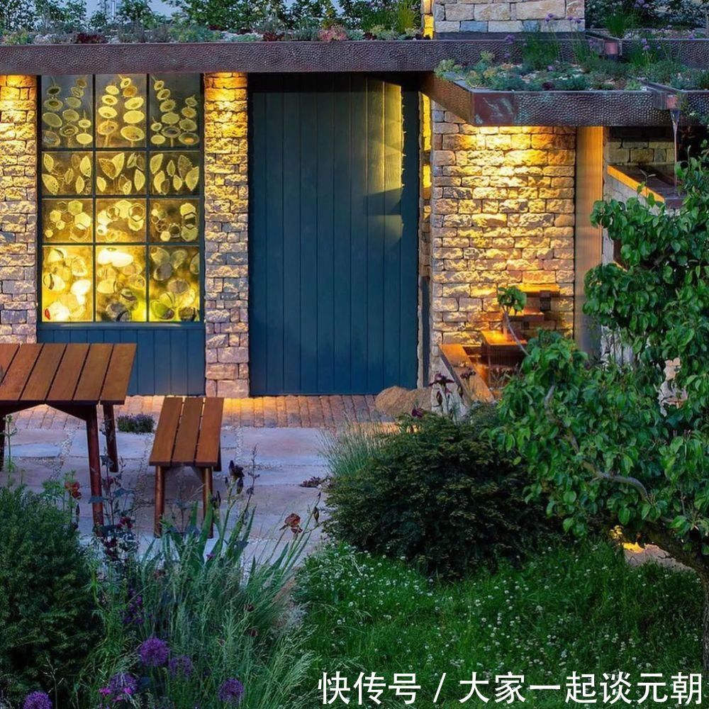 花园|25款花园灯光案例,用一缕柔和而诱人的光泽,打造浪漫唯美花园