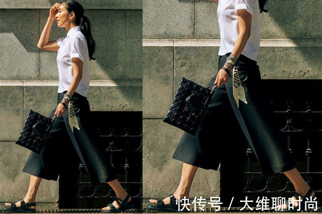 杂志|日本某杂志7月时尚穿搭排名,平底鞋最受欢迎,尤其是运动凉鞋