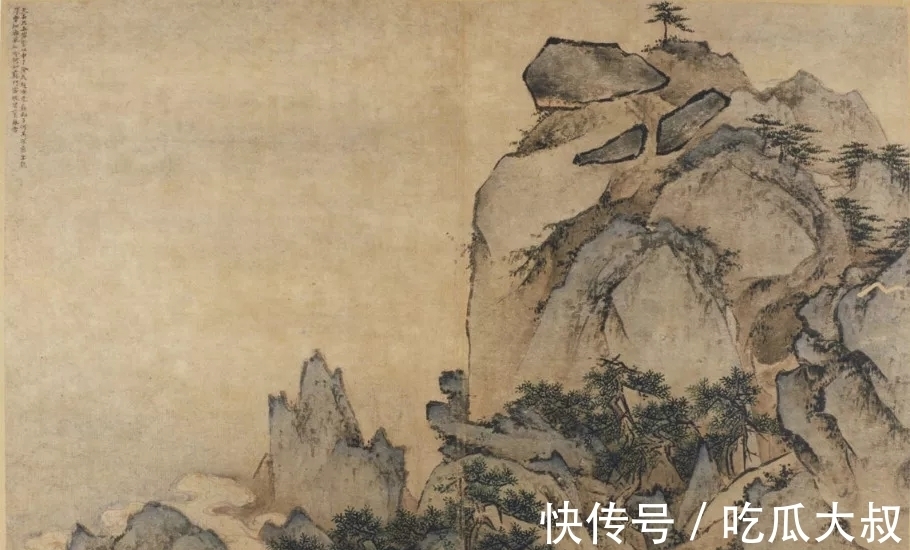 王履&由元入明第一个山水画家,看似宋代绘画,风格奇险,震撼人心!