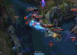 精彩|LOL:黑天使阿卡丽精彩操作打出翻盘点,焕烽E脸失误DWG拿下赛点