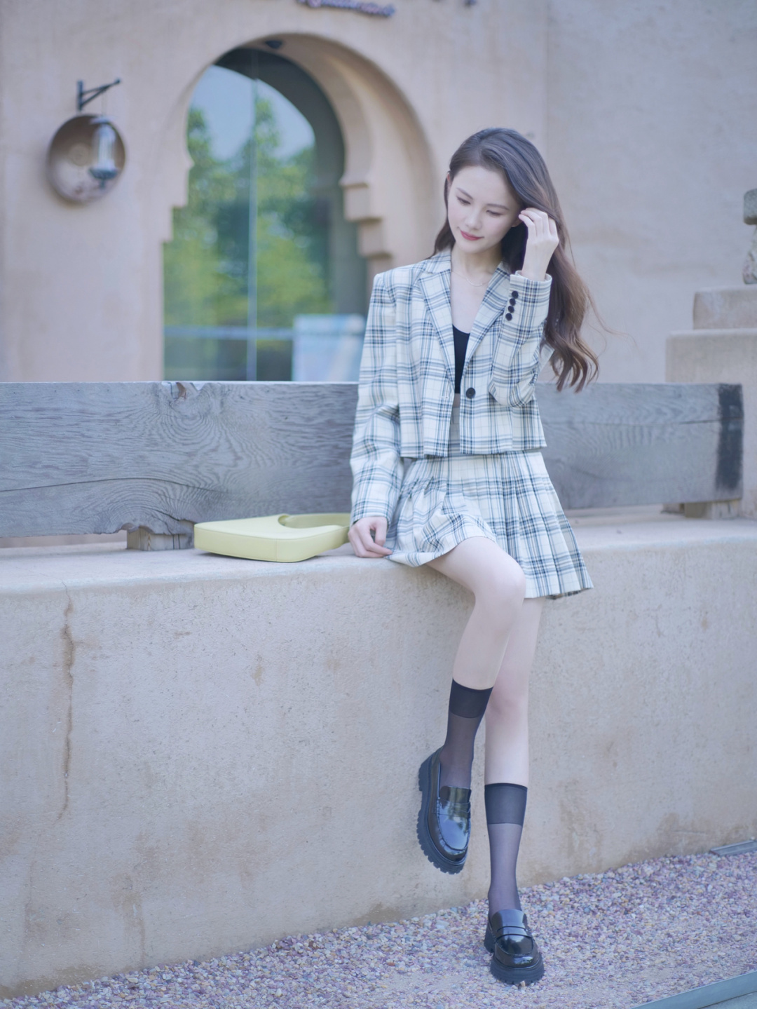 清新|甜美淑女的温柔风穿搭,清新减龄又俏皮,很适合20岁出头的女生