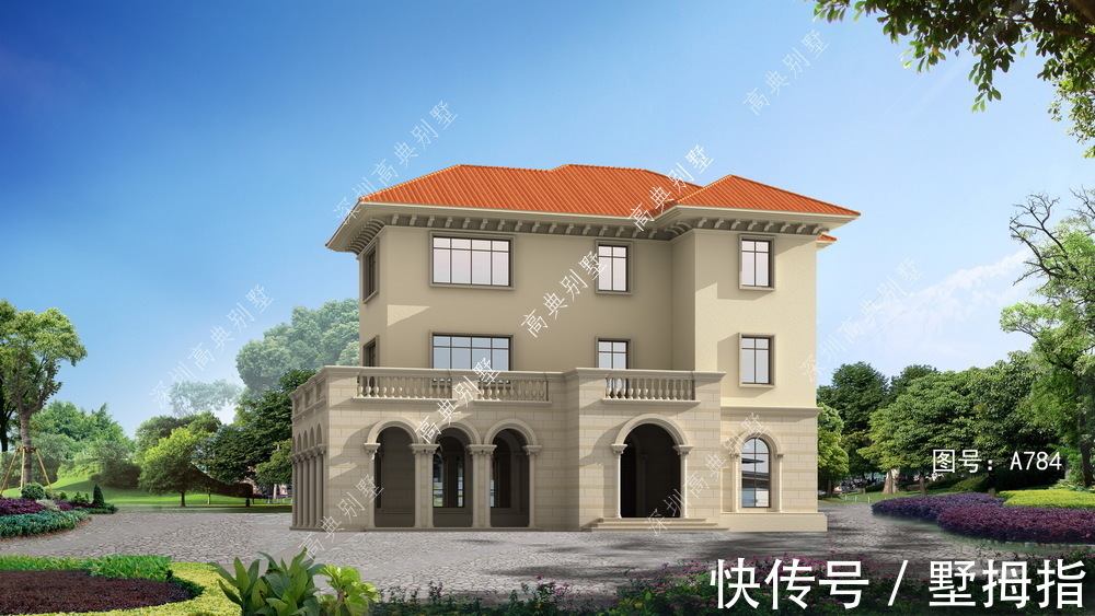 别墅|自建欧式三层别墅，是心动的感觉