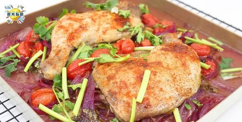  料理|柠檬蒜香烤鸡腿，外焦里嫩的懒人料理，用简单食材创造出如此美味