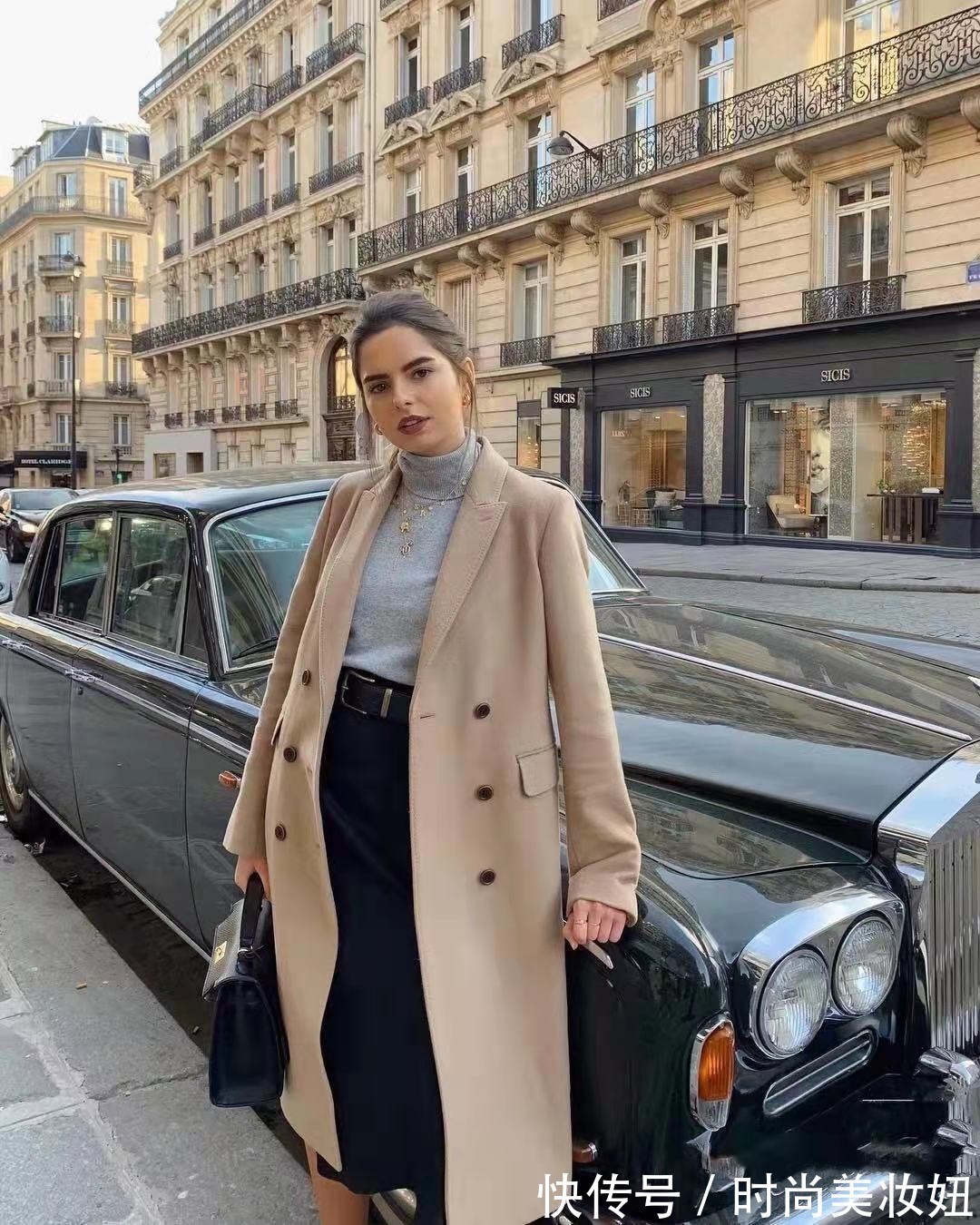 极简|小个子微胖女孩依旧可以穿得优雅,极简法式穿搭,照穿很气质