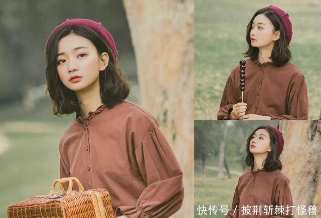 发型|2021流行的“齐肩发型”，搭配对的刘海会更美，很甜美