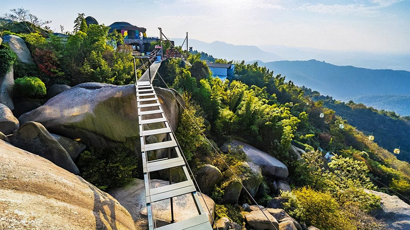 高空|逃离城市48小时 4种玩法解锁巨石山520米高空皖美旅行