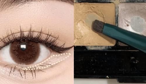 阴影粉|单、双眼皮都能驾驭!2021韩国大热“无眼影妆容”