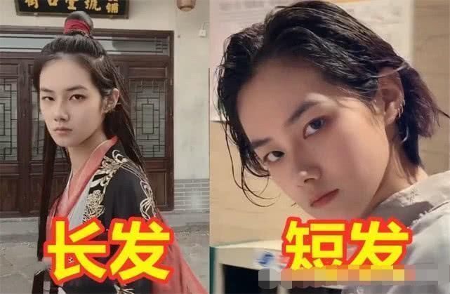 长发|女生“长发和短发”的差别有多大看完短发后，男生我都不够你A了