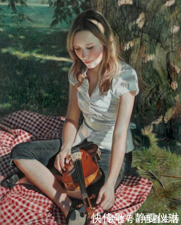 le|加拿大艺术家的超写实人体油画作品,细腻逼真,堪比高清照片