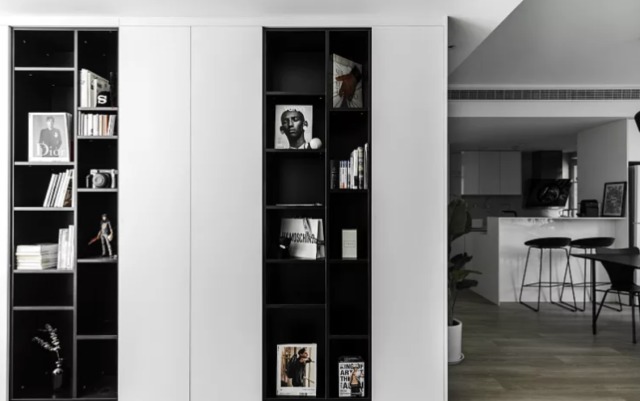 鞋柜|越看越喜欢黑白灰风格装修,高级大气,想过时都难