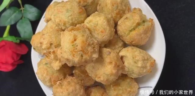 炸萝卜丸子的技巧,满足以下3个条件,担保外焦里嫩咸香酥脆