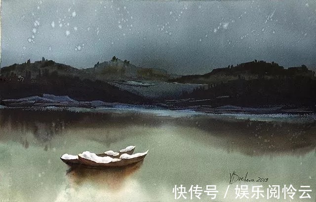 屏保$充满仙气的水彩画,每一张都可以用来做屏保!