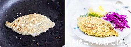 柠檬汁|做一道夏日快手菜——爆好吃的芝麻煎鸡胸肉