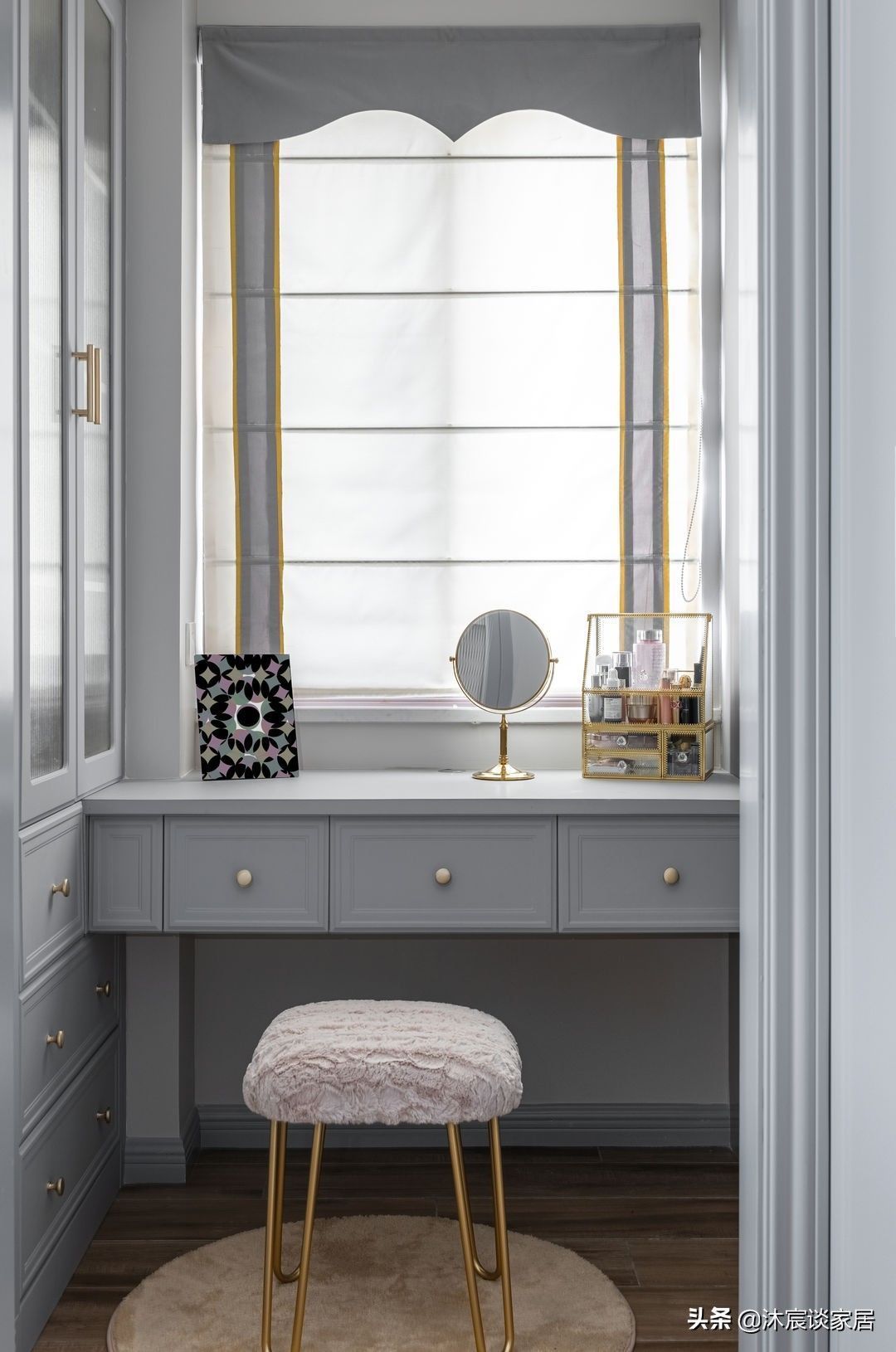 轻奢|她真的很明智,新家选择美式与轻奢结合,室内简洁优雅,太喜欢了