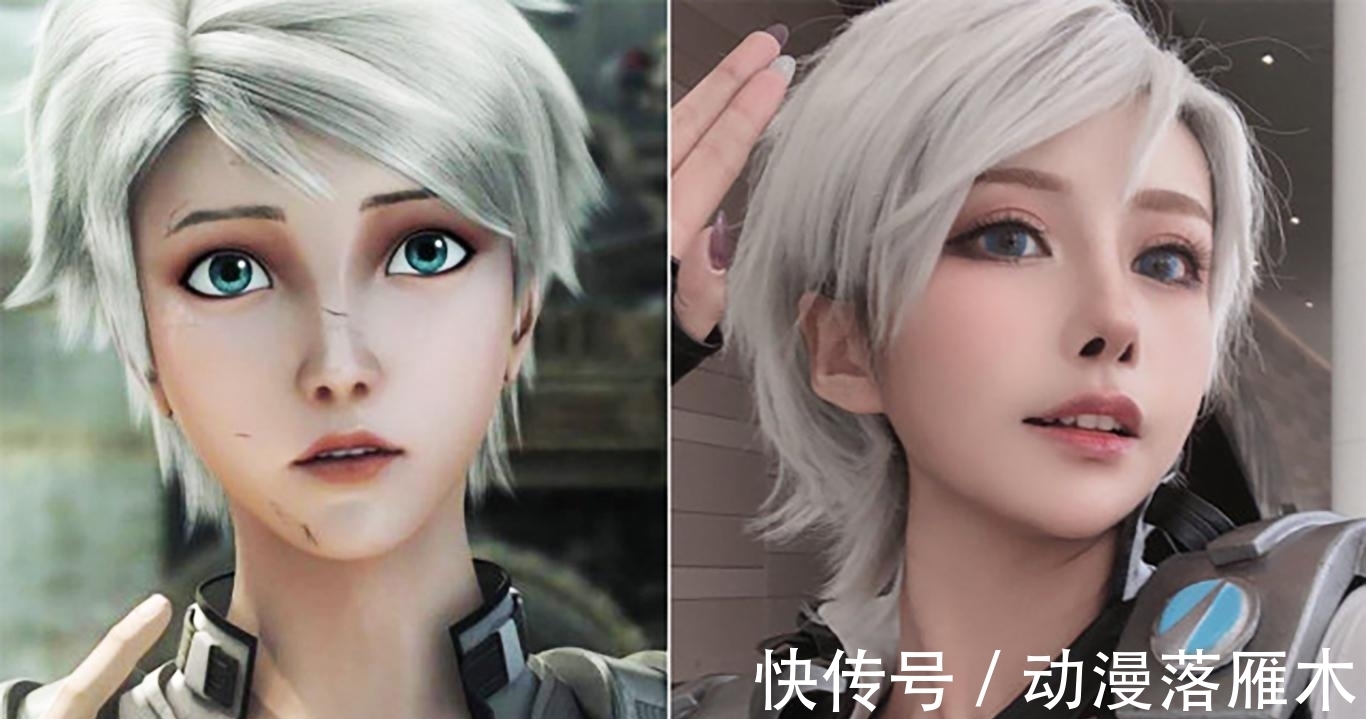 冉冰|小姐姐们COS《灵笼》白月魁,秒碎次元壁,这是真人版手办吧?