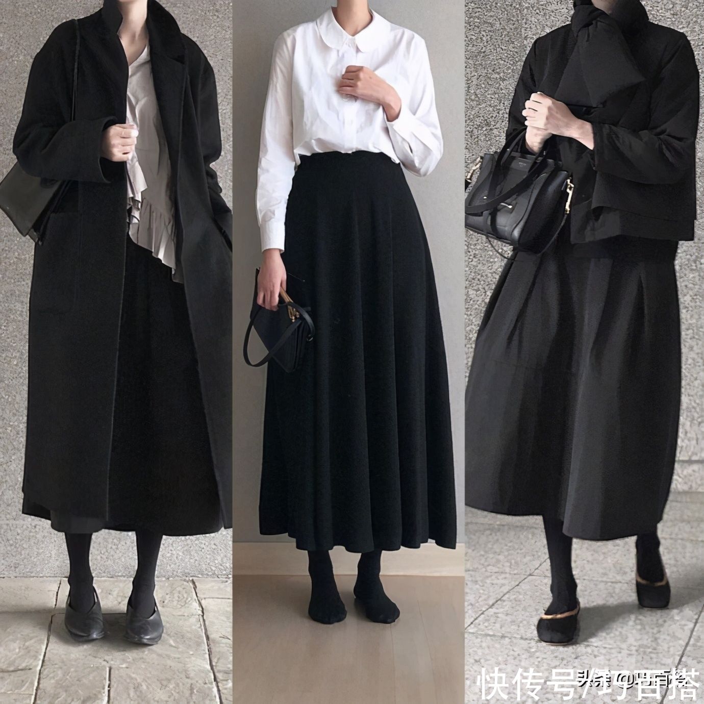 乱穿衣的季节也不要乱跟风，别人穿粉嫩色，你选禁欲冷淡风更惊艳