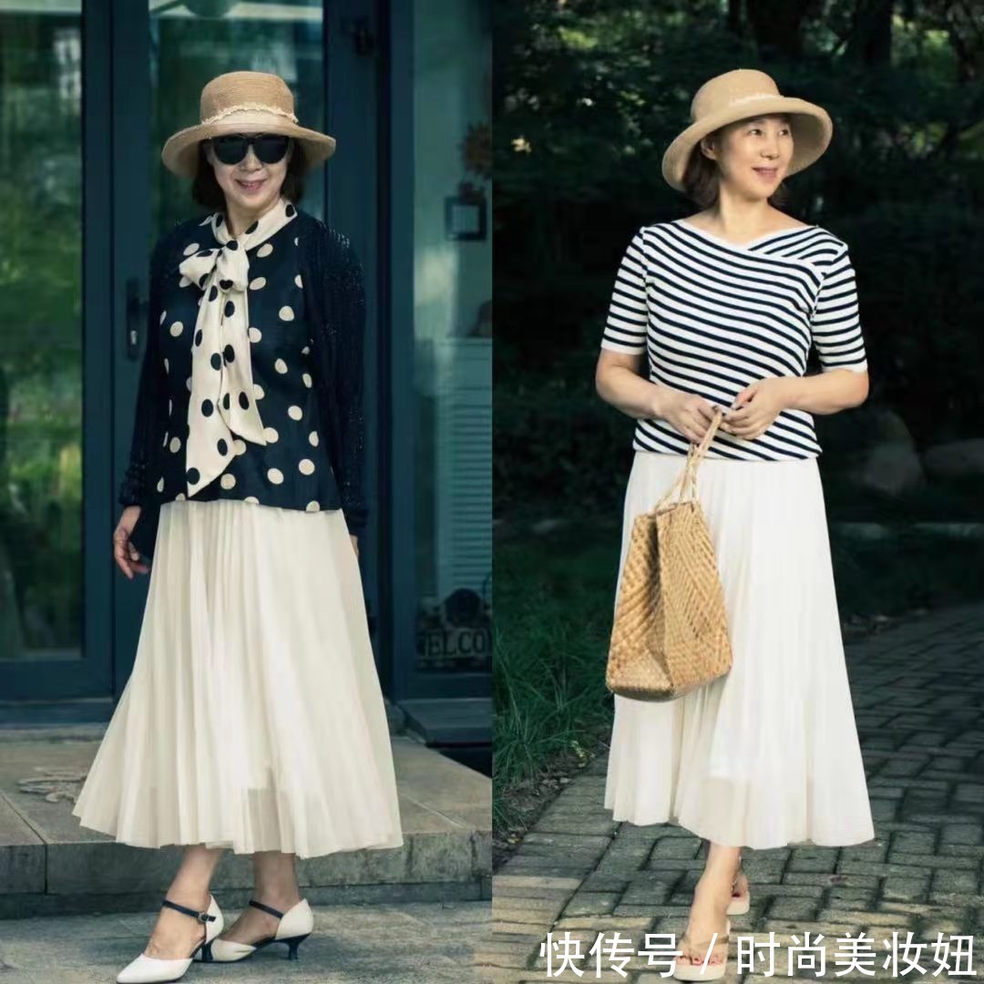 微胖|微胖奶奶真会打扮,看她分享的“一衣多穿”,优雅藏肉显气质