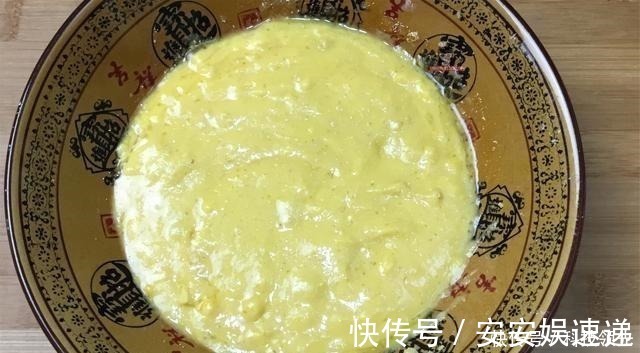 老太太|教你玉米松饼正宗做法,掌握2个小技巧,简单好吃,松软香甜