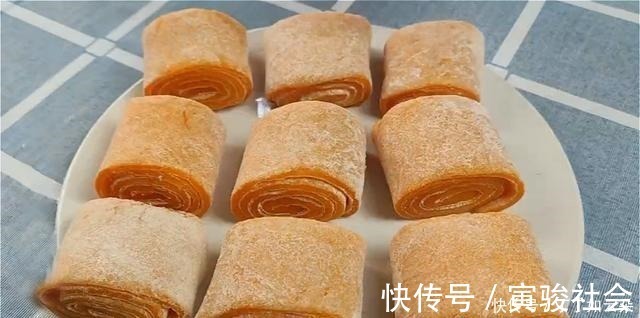 家里有红薯的试试这个做法,不烙不油炸,层次丰富软糯香甜