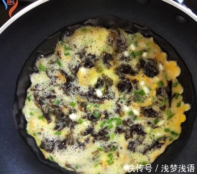 紫菜煎蛋,快手简单又好吃!