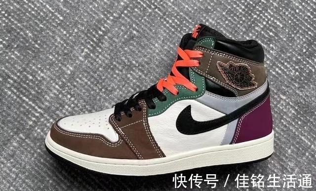 nike 缝合怪配色!全新配色 Air Jordan 1 实物释出!