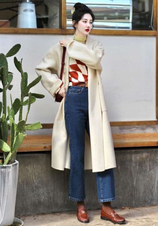 秋冬 韩系大衣的穿搭精髓,掌握下面这几点,让你分分钟变成气质女神!