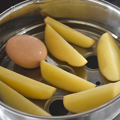 芝士土豆沙拉饭团