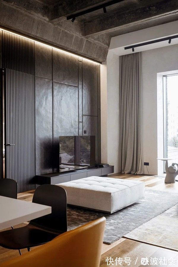 屋主|妈见打的“装修风”|136㎡工业风,满屋混凝土墙,却真的好看!