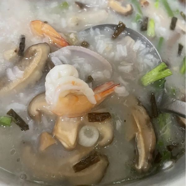 香菇|海鲜芋头排骨粥