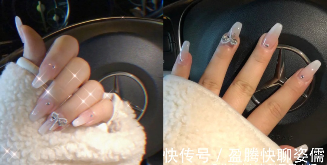 亮片|温柔的美甲款式谁不爱呢?八款知性美甲,让你骨子里都温柔似水!