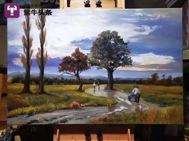 废品|收废品的“陋室画家”:最想给妻子画幅肖像