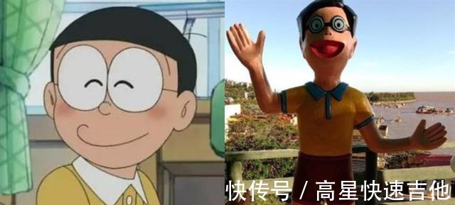 动漫|妈耶！这些动漫雕像也太丑了吧，静香长得竟然和胖虎一样