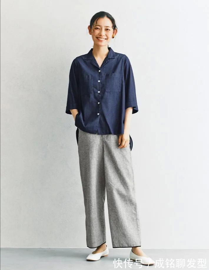 时尚|女人过了四十岁更要会穿,学会这几种衬衫搭配法,时尚减龄显气质