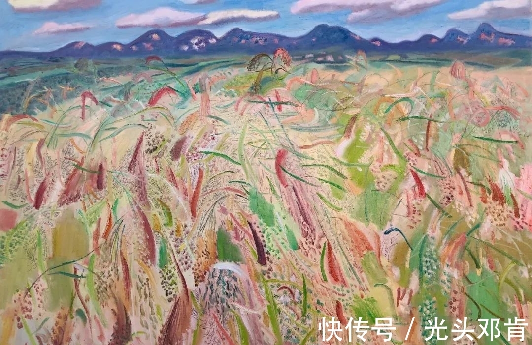 写生!著名画家王克举秋日大同浑源写生,描绘“心中的风景”