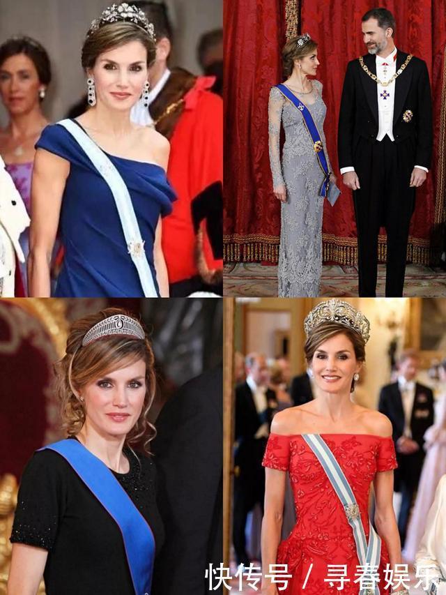 索菲亚王后的这套珠宝设计独特,还有特殊寓意,莱蒂齐亚多次借戴