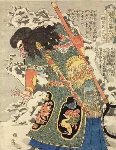 浮世绘&日本人眼中的梁山好汉长啥样——歌川国芳笔下的水浒人物