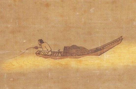 画船不画水,老叟钓鱼,为什么价值千万放大18倍后明白了