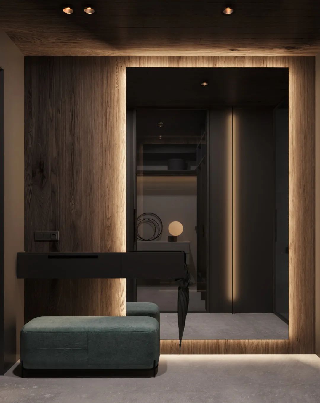 家装|80款入户鞋柜设计方案,人家这样装,太亮眼了