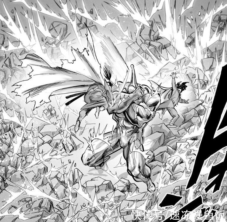 king|一拳超人195话：原子武士开挂，KING即将上演名场面