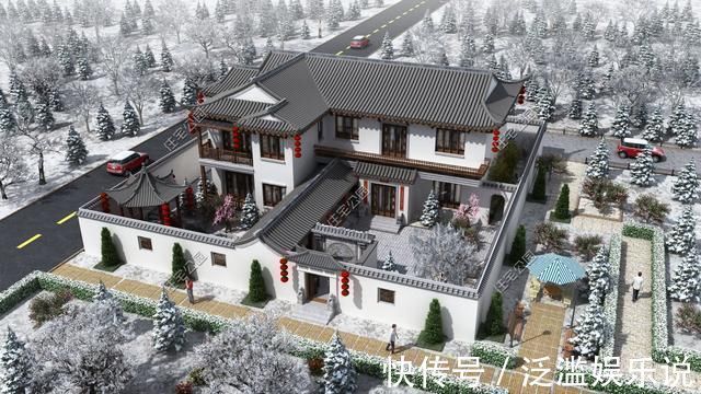 自建|农村建房就该是中式，6套适合老百姓自建的中式合院，秒杀洋别墅