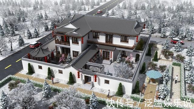 自建|农村建房就该是中式,6套适合老百姓自建的中式合院,秒杀洋别墅