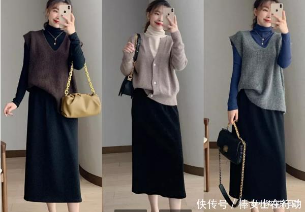 借鉴|秋冬季如何将半身裙穿得优雅高级时尚博主们的搭配,值得借鉴