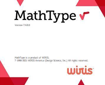 公式编辑器 MathType for Win v7.4.8.0 破解版